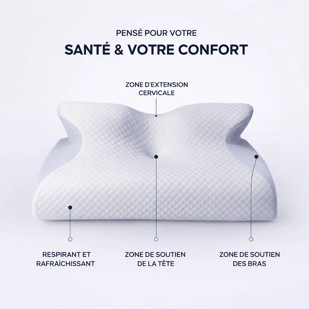 Réveillez-vous sans douleur avec CerviSleep™