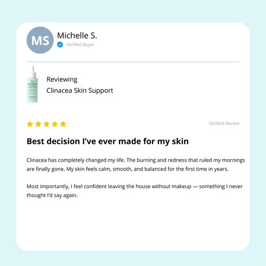 Support rosacea at the root with Clinacea Serum