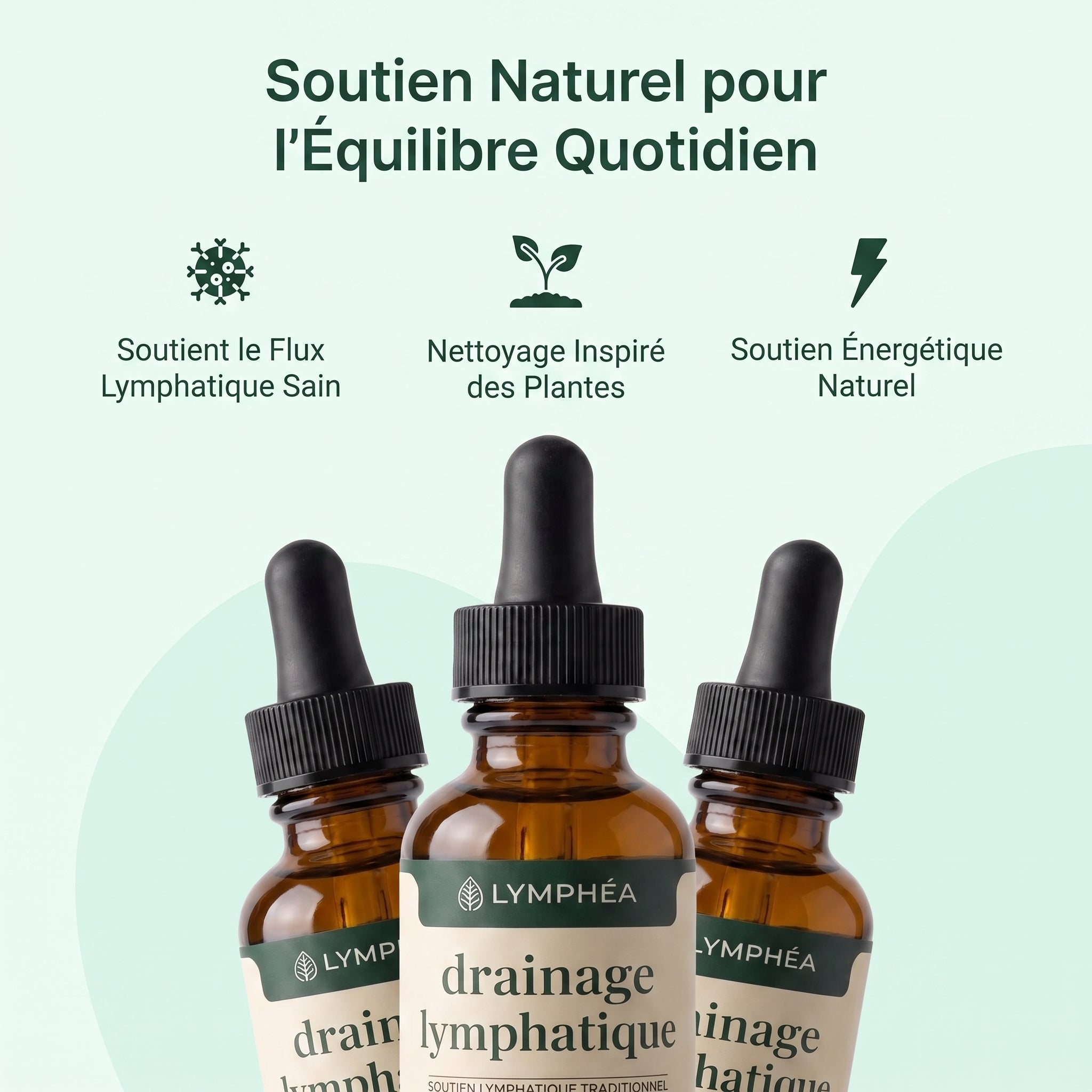 Gouttes de Drainage Lymphatique