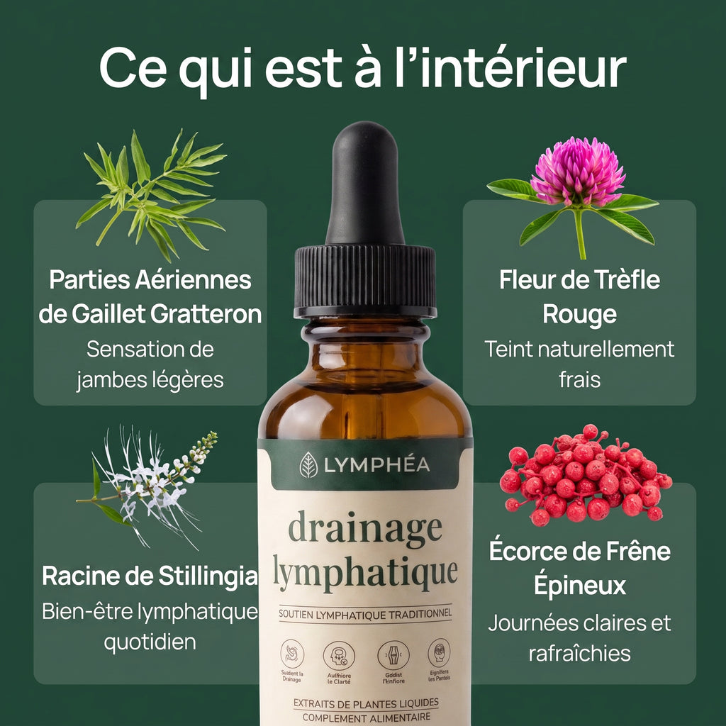 Gouttes de Drainage Lymphatique