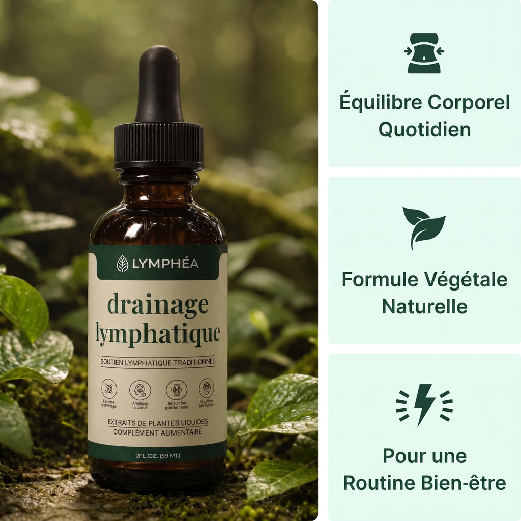 Gouttes de Drainage Lymphatique